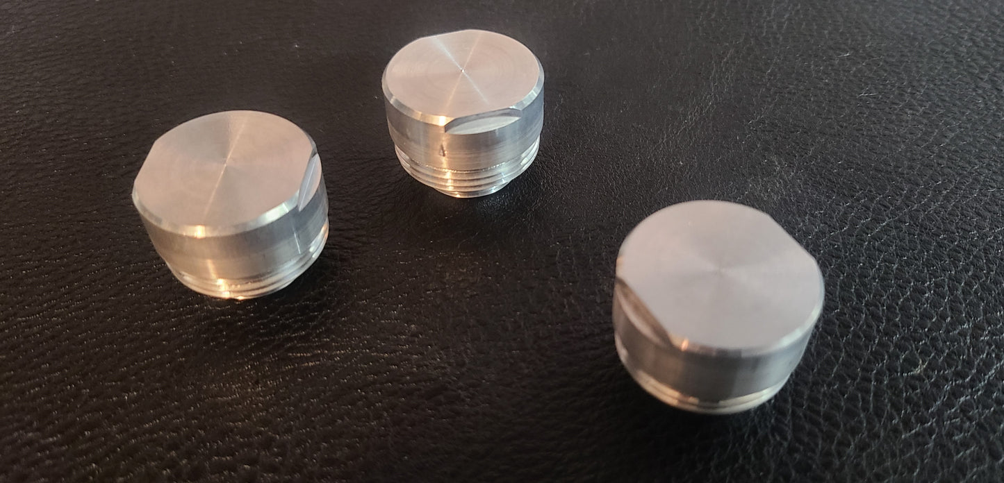 LARGE SILVER EAGLE "POWER CAPS"