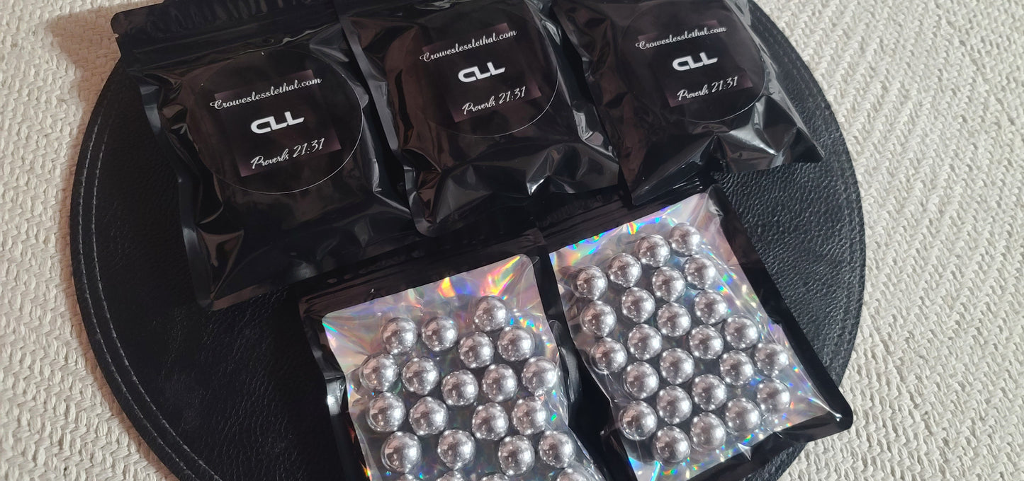 X-AMMO68CAL. "SILVER POWER BALLS"